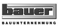 Logo von Bauer-Bauunternehmung